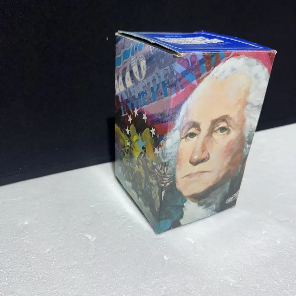 Vintage Avon President George Washington Decanter Full Collectable - W/ Box